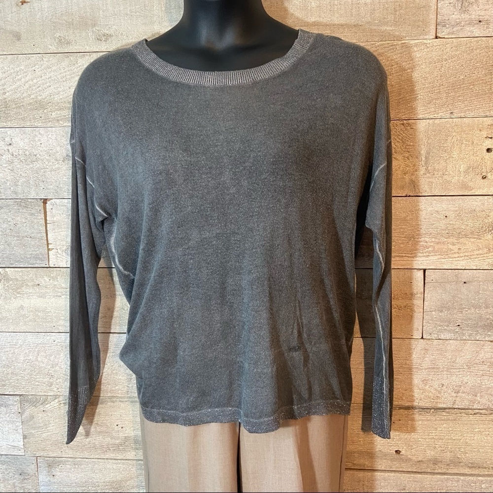 💥5/$25 Soya Concept women's grey  top in size x-large‎